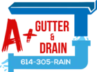A+ Gutter and Drain Logo